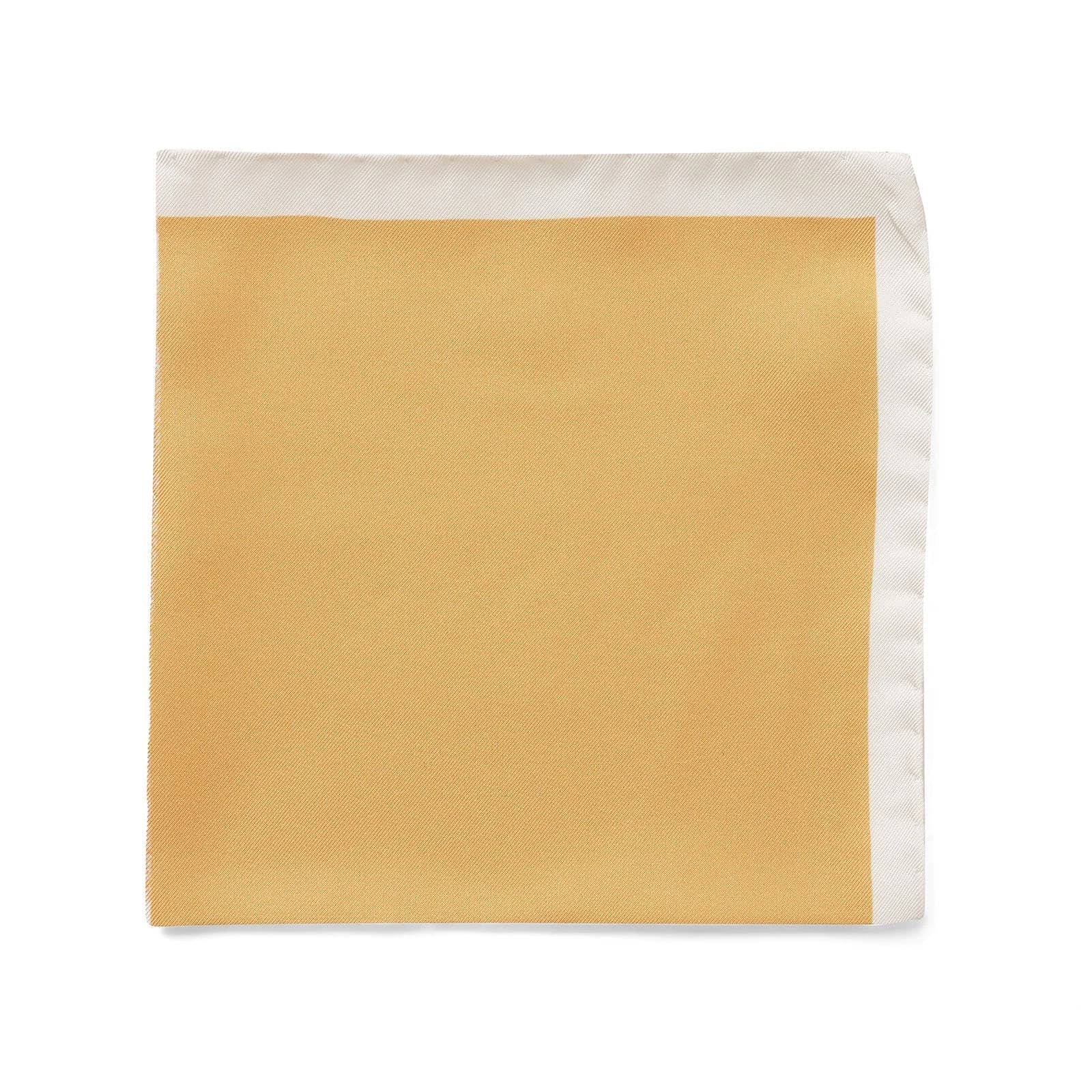 Joe Black Gold Paisley 4 Fold Pocket Square photo 1