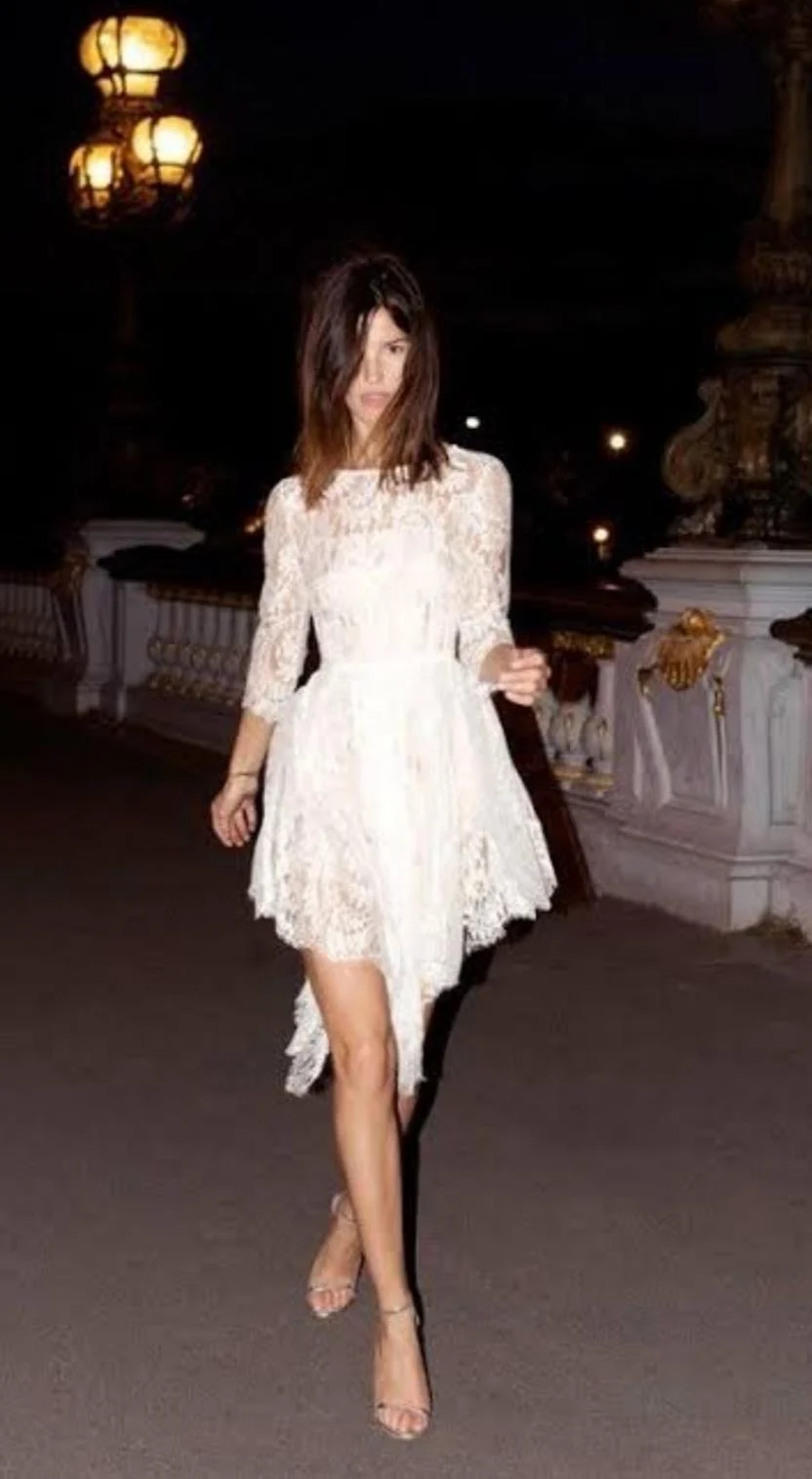 Lover Serpent Lace Dress Ivory 12 photo 1